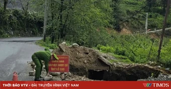 Sạt lở, sụt lún nhiều tuyến đường ở Lào Cai