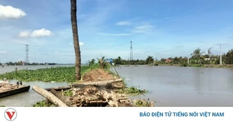 Sạt lở ven kênh gây thiệt hại hơn 5 tỷ đồng