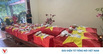 Sau 4 tháng thực hiện Chiến dịch 500 ngày đêm, đã quy tập 1.384 hài cốt liệt sĩ