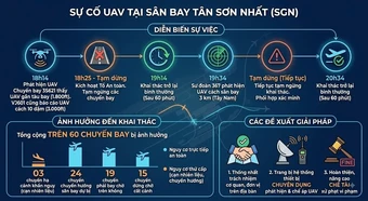 Sau sự cố tại sân bay Tân Sơn Nhất, đề xuất trang bị hệ thống phát hiện và chế áp UAV