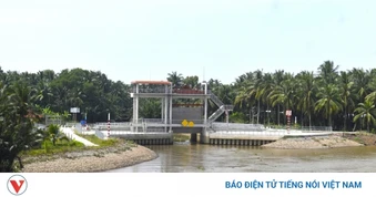Sẽ triển khai dự án kiểm soát nguồn nước Nam Bến Tre với 18 cống hở tại Vĩnh Long