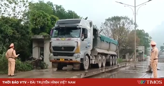 Siết quản lý xe chở vật liệu quá tải từ đầu nguồn