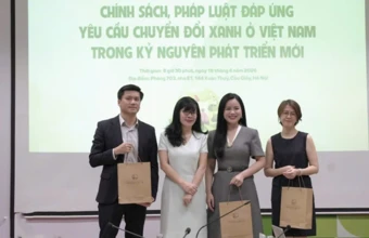 Sinh viên Luật&nbsp;hiến kế xây dựng chính sách, pháp luật chuyển đổi xanh