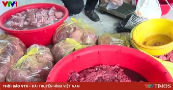 Sốc với thủ đoạn "phù phép" thịt lợn nái thành thịt bò bằng hóa chất độc hại