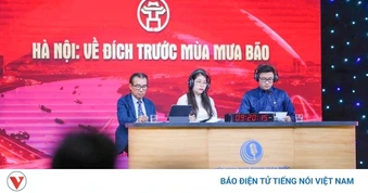 Sôi động thi phát thanh trực tiếp mở màn LHPT toàn quốc lần thứ XVII ở Quảng Ninh