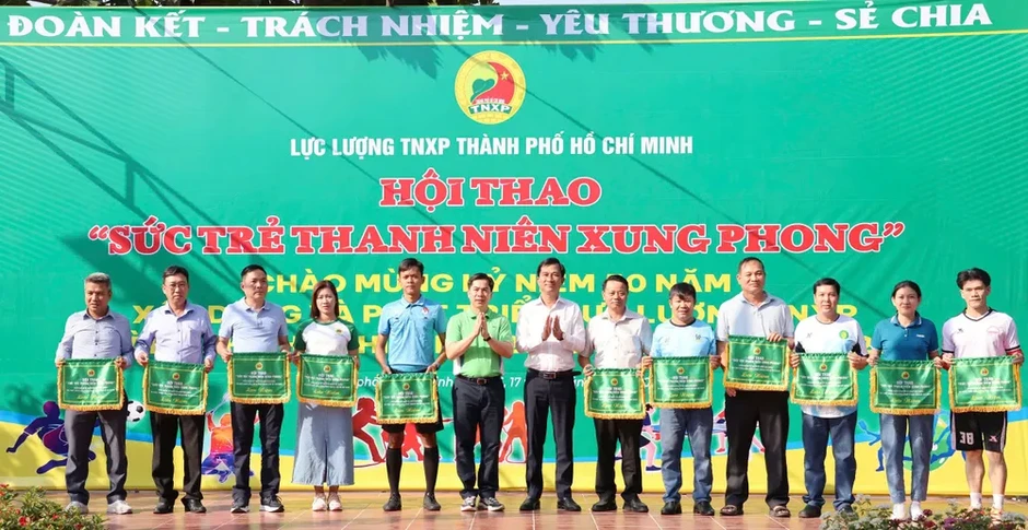 Sôi nổi hội thao Sức trẻ Thanh niên xung phong năm 2026 Sôi nổi hội thao Sức trẻ Thanh niên xung phong năm 2026
