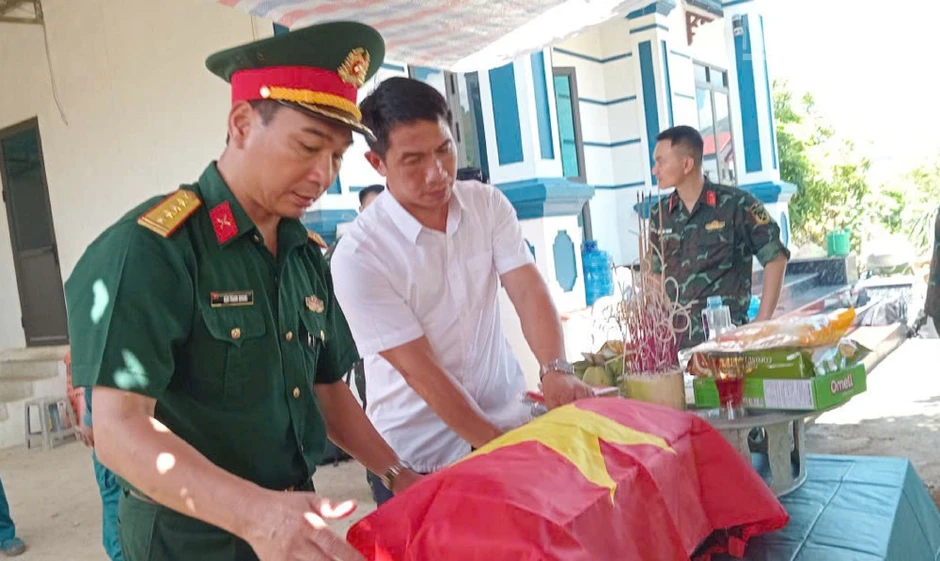 Sơn La quy tập 2 hài cốt liệt sĩ tại xã Chiềng Khoong Sơn La quy tập 2 hài cốt liệt sĩ tại xã Chiềng Khoong