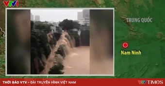 Sự cố vỡ đập ở Nam Ninh (Trung Quốc) không ảnh hưởng đến Việt Nam
