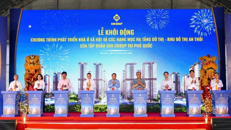 Sun Group xây dựng gần 50 nghìn nhà ở xã hội và nhà cho thuê với tổng đầu tư 40 nghìn tỷ đồng tại Phú Quốc Sun Group xây dựng gần 50 nghìn nhà ở xã hội và nhà cho thuê với tổng đầu tư 40 nghìn tỷ đồng tại Phú Quốc