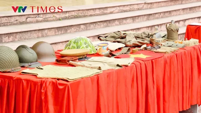 Tái hiện quân trang chiến sĩ giải phóng quân: Điểm nhấn giáo dục lịch sử dịp 30/4