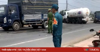 Tai nạn liên hoàn giữa 3 ô tô ở Tây Ninh, tài xế xe tải tử vong trong cabin