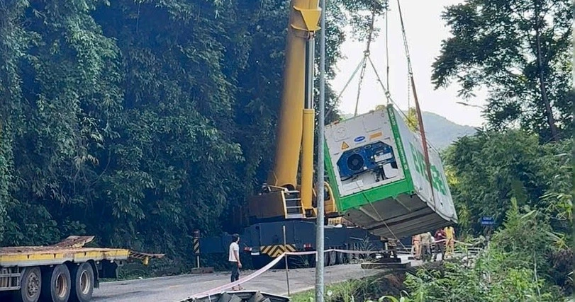 Tai nạn liên hoàn trên đèo Bảo Lộc Tai nạn liên hoàn trên đèo Bảo Lộc