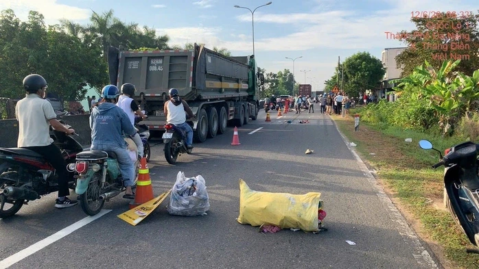 Tai nạn trên Quốc lộ 1 ở Đà Nẵng, người đi xe đạp chết thương tâm Tai nạn trên Quốc lộ 1 ở Đà Nẵng, người đi xe đạp chết thương tâm