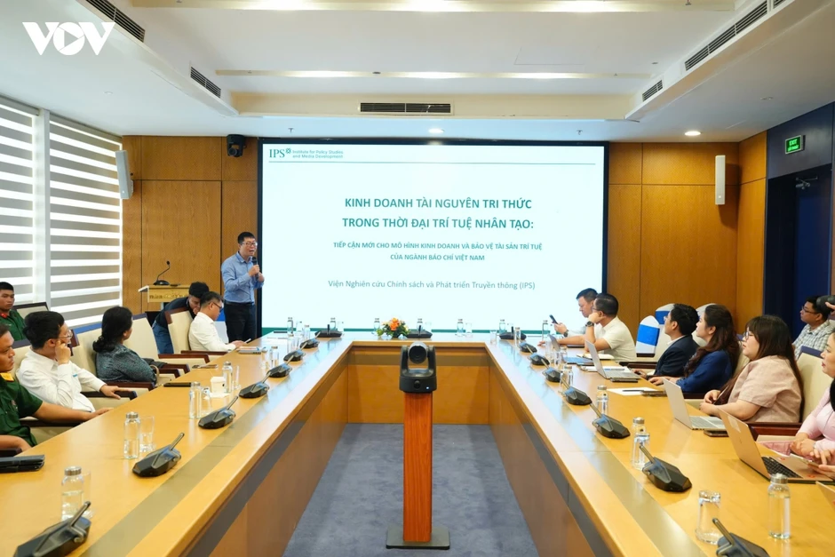 Tài sản báo chí trước cơn khát dữ liệu của AI Tài sản báo chí trước cơn khát dữ liệu của AI