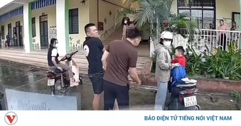 Tài xế giao hàng bị phụ huynh tát tại trường mầm non ở Bắc Ninh