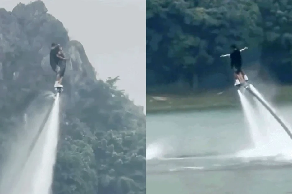 Tạm dừng hoạt động trải nghiệm flyboard ở Ninh Bình sau sự cố hai người gặp nạn Tạm dừng hoạt động trải nghiệm flyboard ở Ninh Bình sau sự cố hai người gặp nạn