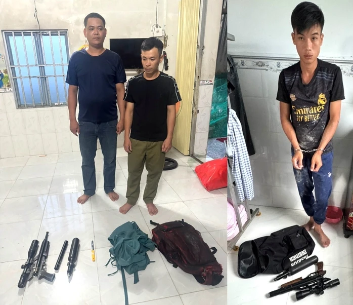 Tạm giữ 5 đối tượng săn bắt trái phép 9 con voọc bạc ở Phú Quốc Tạm giữ 5 đối tượng săn bắt trái phép 9 con voọc bạc ở Phú Quốc