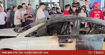 Tạm giữ tài xế và chủ xe liên quan vụ cháy ô tô làm 2 người tử vong ở Đà Nẵng
