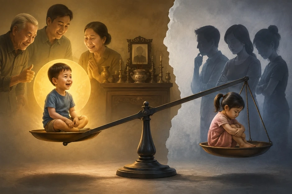 Tâm lý chuộng con trai vẫn là “gốc rễ” mất cân bằng giới tính Tâm lý chuộng con trai vẫn là “gốc rễ” mất cân bằng giới tính