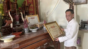 Tâm nguyện của gia đình có 3 liệt sĩ