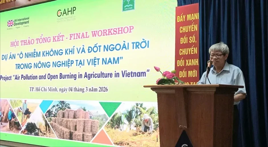 Tăng cường giải pháp xử lý rơm rạ thành nguyên liệu thân thiện với môi trường
