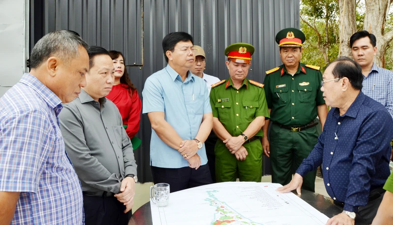 Tăng cường phòng, chống cháy rừng ở vùng Tây Nam Bộ Tăng cường phòng, chống cháy rừng ở vùng Tây Nam Bộ