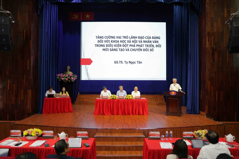 Tăng cường sự lãnh đạo của Đảng đối với khoa học xã hội và nhân văn trong kỷ nguyên mới