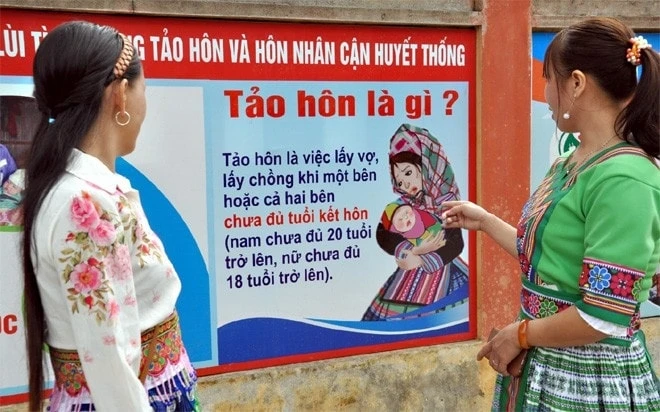 Tảo hôn là nỗi lo nhức nhối ở vùng cao Điện Biên Tảo hôn là nỗi lo nhức nhối ở vùng cao Điện Biên
