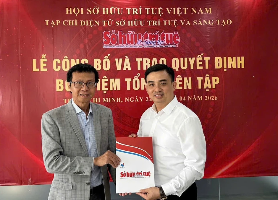 Tạp chí điện tử Sở hữu Trí tuệ và Sáng tạo có tân Tổng biên tập Tạp chí điện tử Sở hữu Trí tuệ và Sáng tạo có tân Tổng biên tập