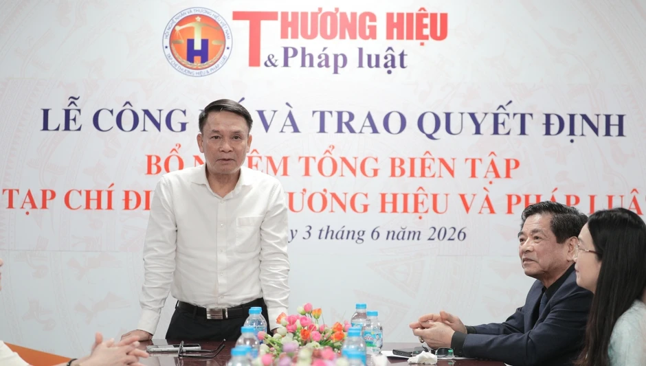 Tạp chí điện tử Thương hiệu và Pháp luật có Tổng biên tập mới Tạp chí điện tử Thương hiệu và Pháp luật có Tổng biên tập mới