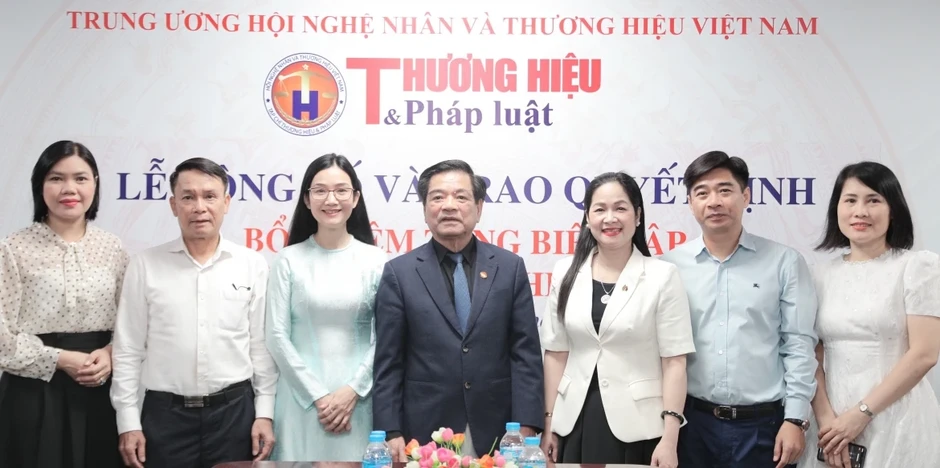 Tạp chí điện tử Thương hiệu và Pháp luật có Tổng biên tập mới Tạp chí điện tử Thương hiệu và Pháp luật có Tổng biên tập mới