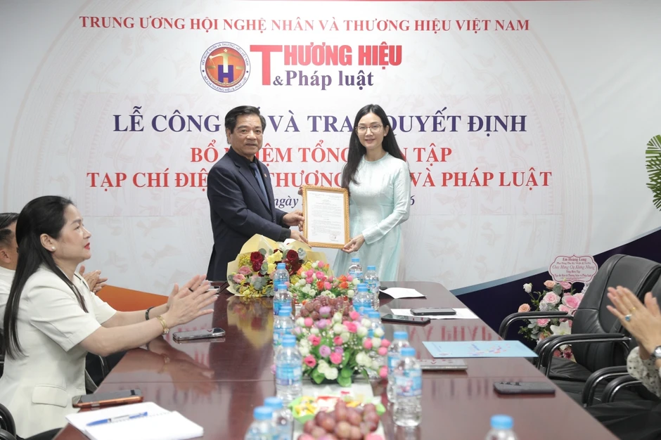 Tạp chí điện tử Thương hiệu và Pháp luật có Tổng biên tập mới Tạp chí điện tử Thương hiệu và Pháp luật có Tổng biên tập mới