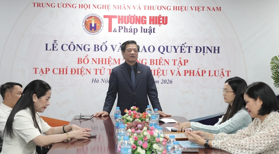 Tạp chí điện tử Thương hiệu và Pháp luật có Tổng biên tập mới Tạp chí điện tử Thương hiệu và Pháp luật có Tổng biên tập mới