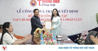 Tạp chí điện tử Thương hiệu và Pháp luật có Tổng biên tập mới