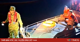 Tàu cá chìm giữa đêm ở Cô Tô, kịp thời cứu 9 ngư dân