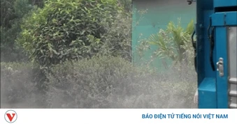 Tây Ninh chỉ đạo kiểm tra phản ánh đường DT837B phủ bụi đỏ