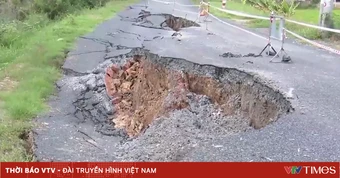 Tây Ninh: Liên tiếp xảy ra hai vụ sạt lở bờ sông gây thiệt hại nghiêm trọng hạ tầng giao thông