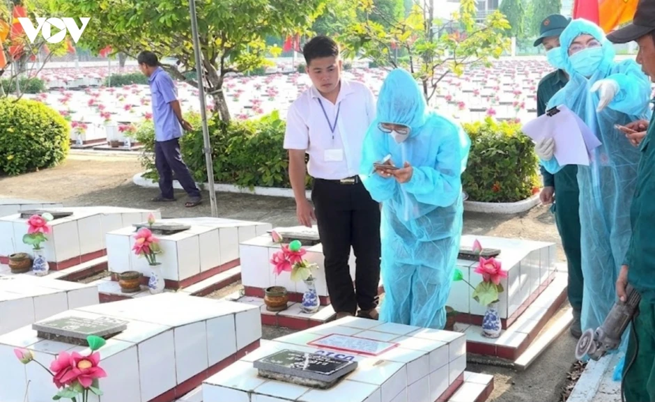 Tây Ninh sắp bàn giao 8.000 mẫu ADN liệt sĩ để giám định