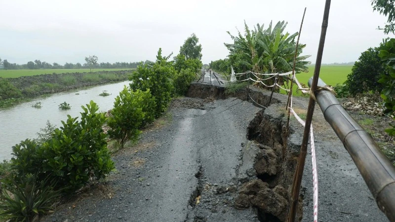 Tây Ninh ứng phó nguy cơ sạt lở gia tăng trước tác động của biến đổi khí hậu Tây Ninh ứng phó nguy cơ sạt lở gia tăng trước tác động của biến đổi khí hậu