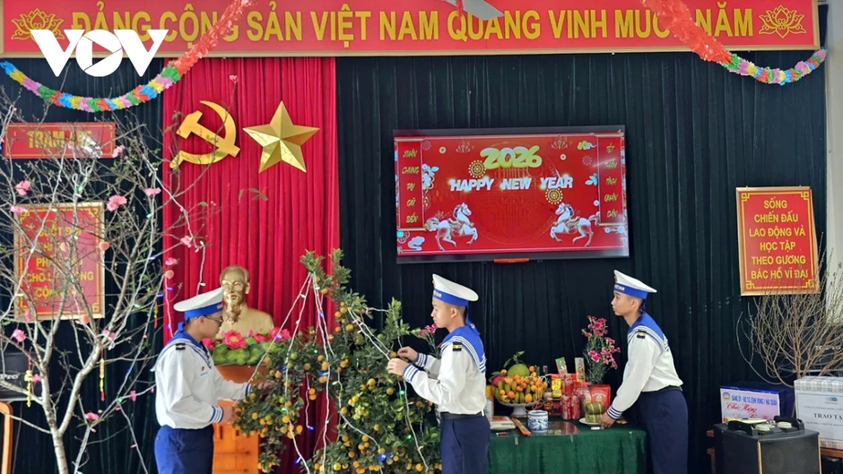 Tết của những "người lính Hải quân trong mây” Tết của những "người lính Hải quân trong mây”