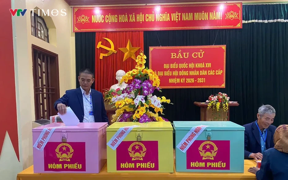 Thái Nguyên: 99,96% cử tri đã tham gia bỏ phiếu bầu cử Thái Nguyên: 99,96% cử tri đã tham gia bỏ phiếu bầu cử