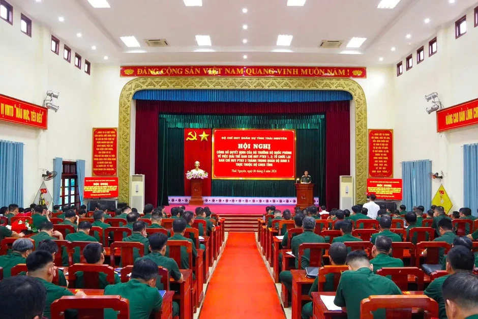 Thái Nguyên: Công bố thành lập Trung đoàn bộ binh trực thuộc tỉnh Thái Nguyên: Công bố thành lập Trung đoàn bộ binh trực thuộc tỉnh