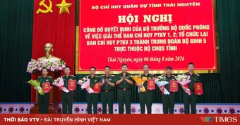 Thái Nguyên: Công bố thành lập Trung đoàn bộ binh trực thuộc tỉnh