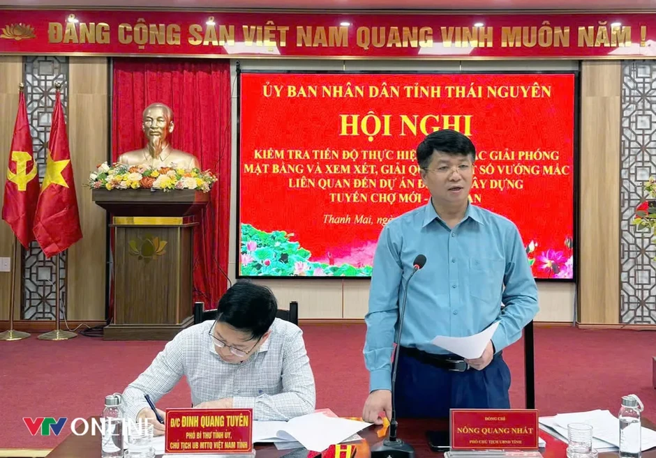 Thái Nguyên: Gỡ “điểm nghẽn” mặt bằng cao tốc Chợ Mới - Bắc Kạn