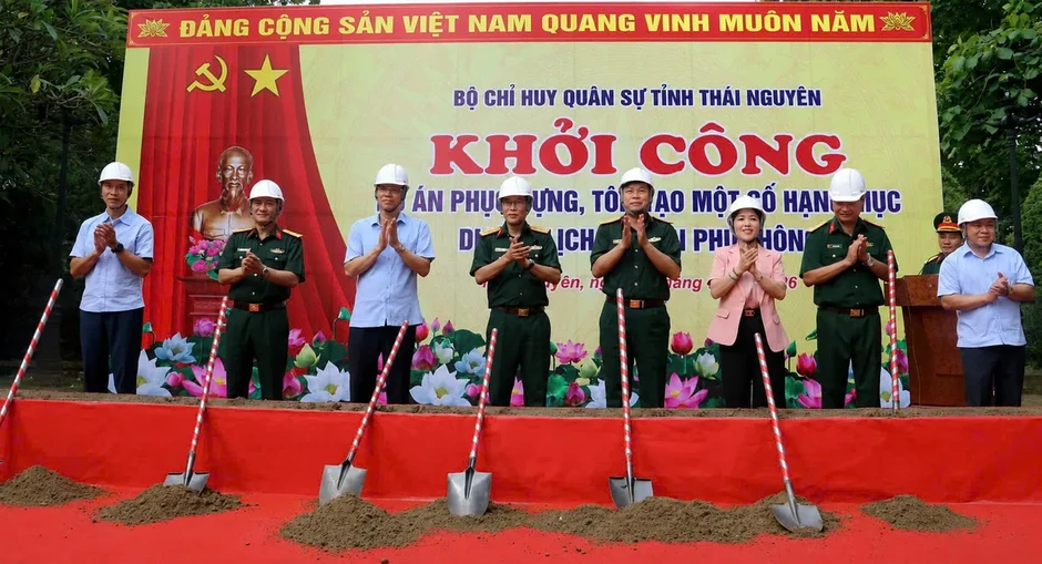 Thái Nguyên: Khởi công dự án phục dựng Di tích lịch sử Đồn Phủ Thông Thái Nguyên: Khởi công dự án phục dựng Di tích lịch sử Đồn Phủ Thông