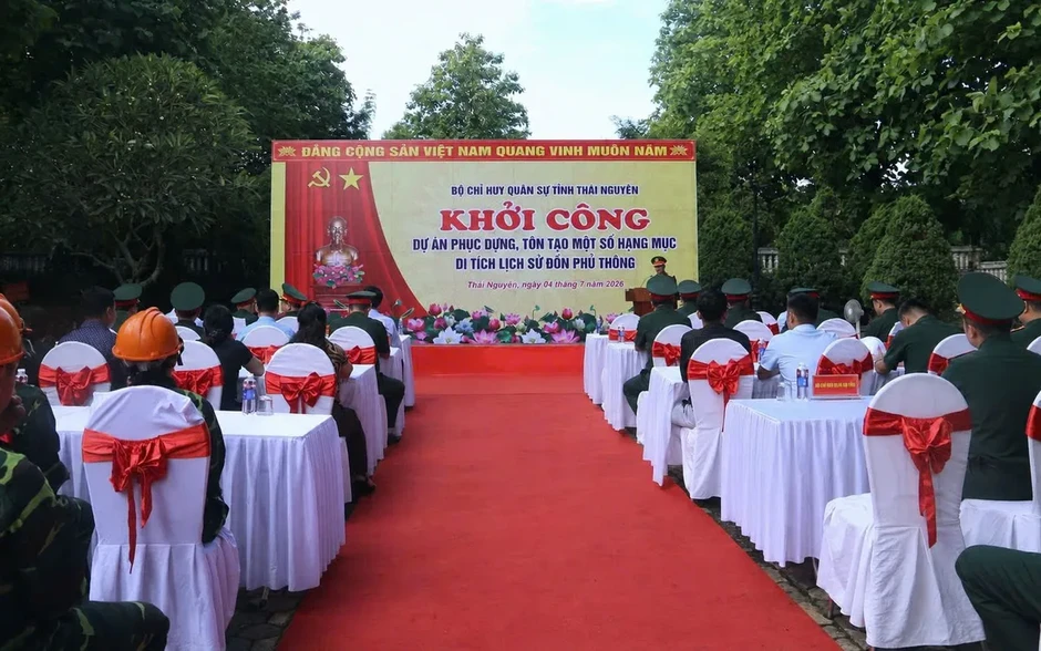 Thái Nguyên: Khởi công dự án phục dựng Di tích lịch sử Đồn Phủ Thông Thái Nguyên: Khởi công dự án phục dựng Di tích lịch sử Đồn Phủ Thông