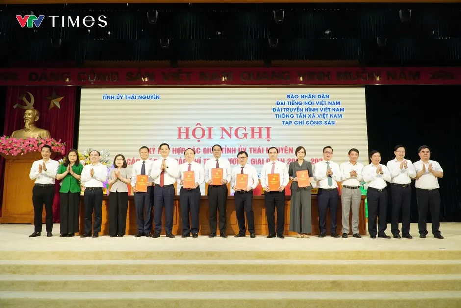 Thái Nguyên ký kết hợp tác với 5 cơ quan báo chí chủ lực Trung ương giai đoạn 2026 - 2030 Thái Nguyên ký kết hợp tác với 5 cơ quan báo chí chủ lực Trung ương giai đoạn 2026 - 2030
