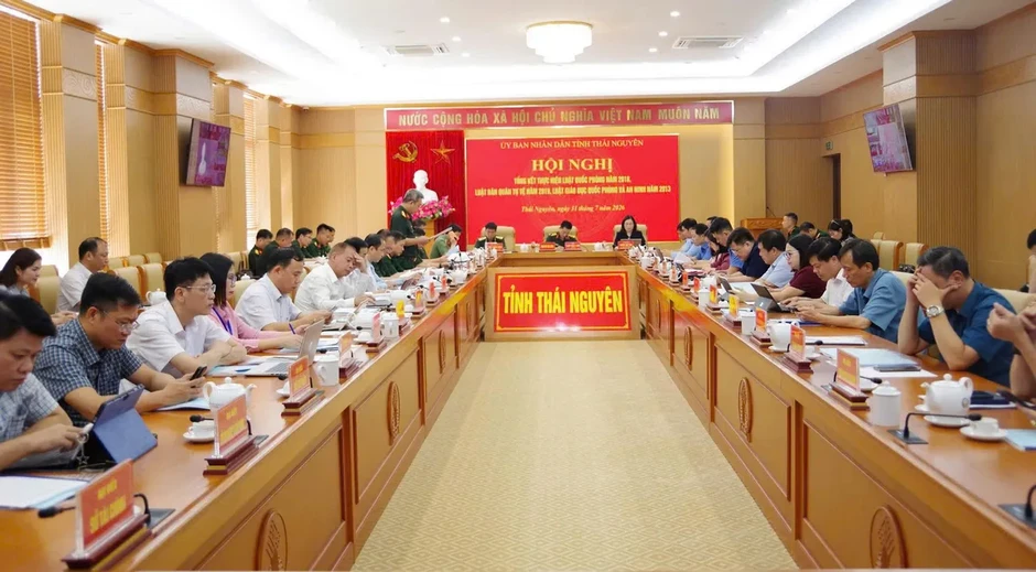 Thái Nguyên: Nâng cao hiệu quả thực hiện các luật về quốc phòng, an ninh