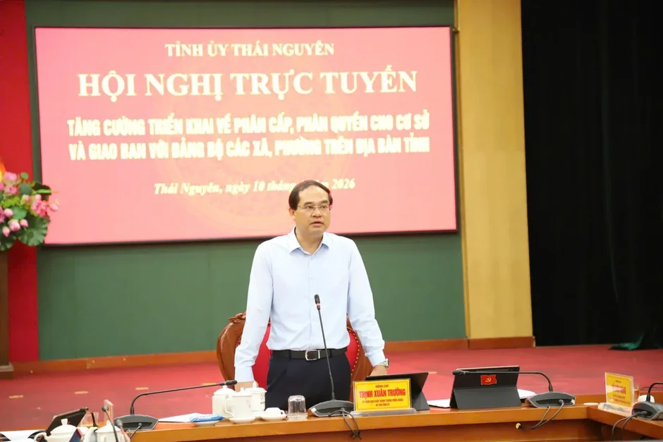 Thái Nguyên: "Mở nút thắt" phân cấp, phân quyền, khơi thông nguồn lực từ cơ sở Thái Nguyên: "Mở nút thắt" phân cấp, phân quyền, khơi thông nguồn lực từ cơ sở