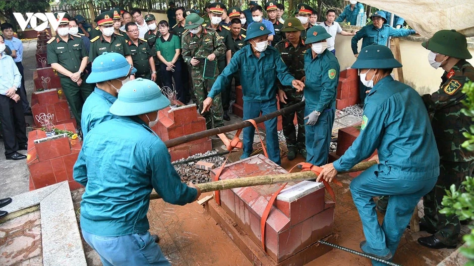 Thái Nguyên triển khai lấy mẫu hài cốt liệt sĩ chưa xác định danh tính Thái Nguyên triển khai lấy mẫu hài cốt liệt sĩ chưa xác định danh tính